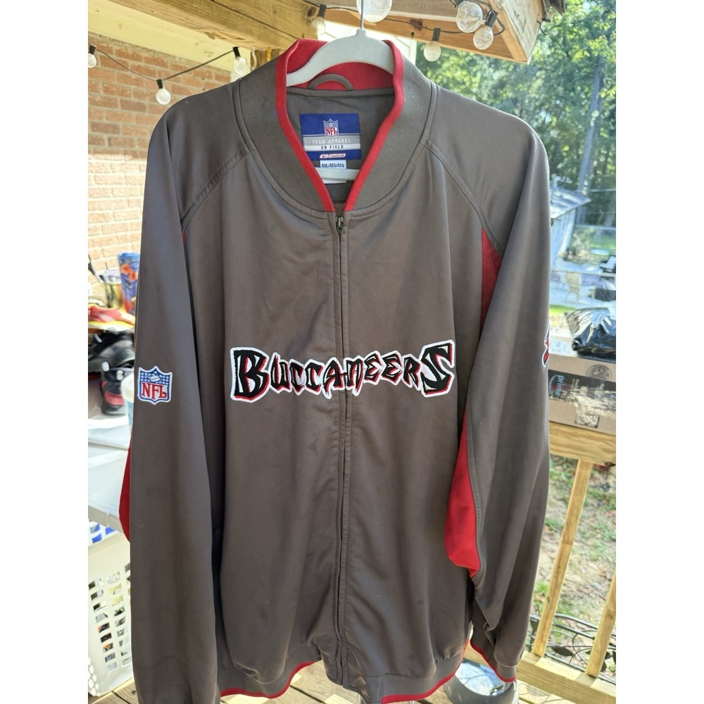 Tampa Bay Buccaneers NFL Reebok On Field Football Team Jacket Men's 4XL